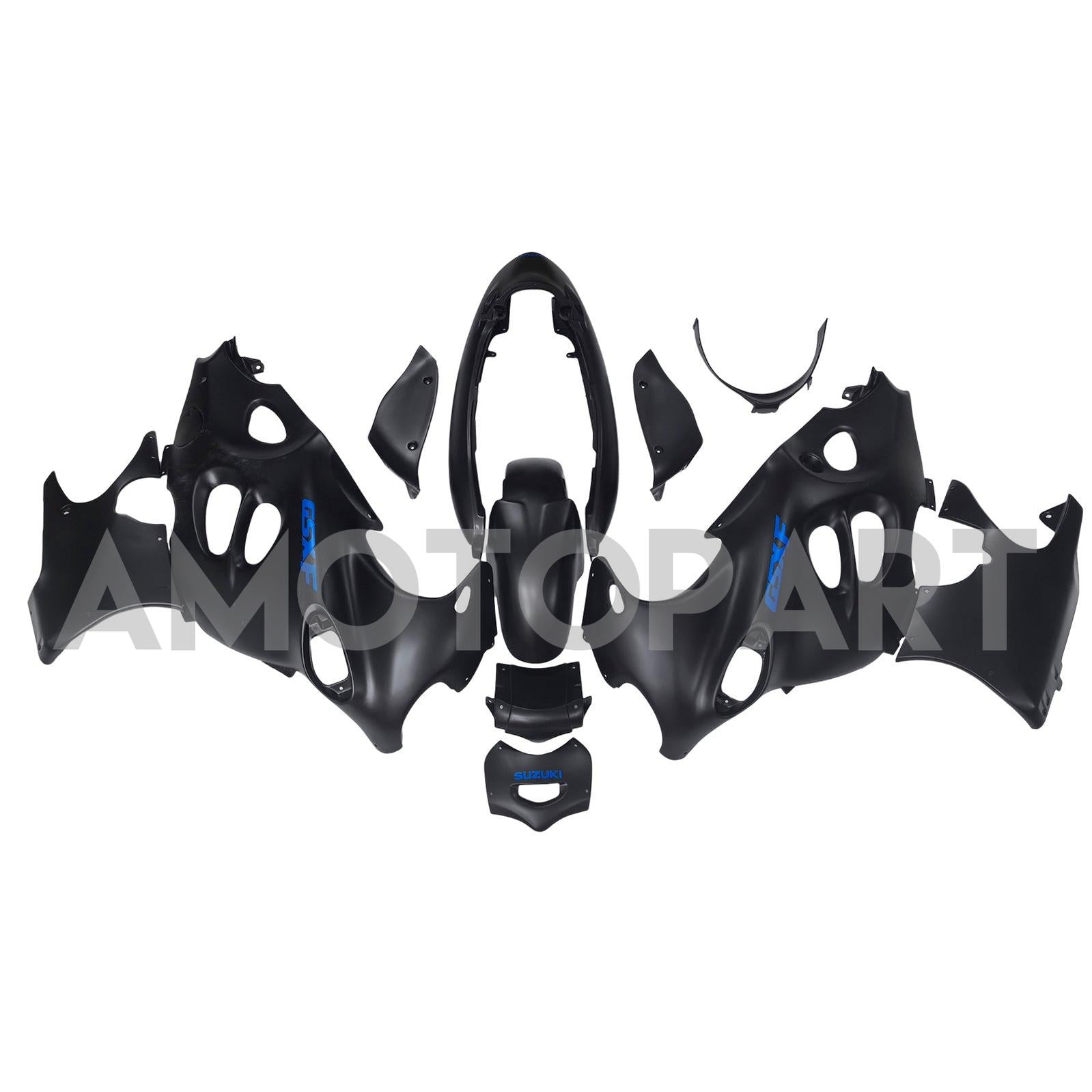 Amotopart 2003-2006 Suzuki Katana GSXF600 GSXF750 Black Fairing Kit