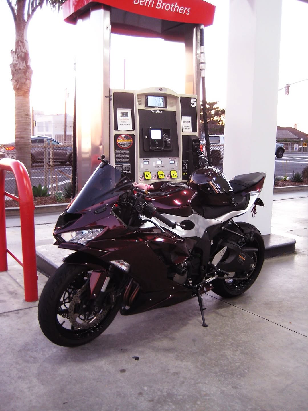 Amotopart Kawasaki 2019-2023 ZX6R Gloss Black Fairing Kit