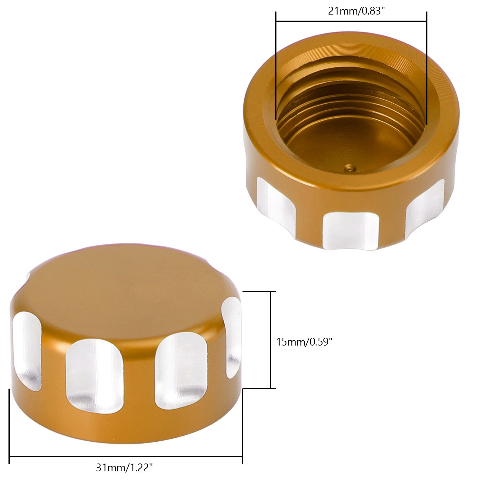 Bouchon de réservoir d'expansion pour Ducati Multistrada 950 1200 1260 V4 S Panigale V4