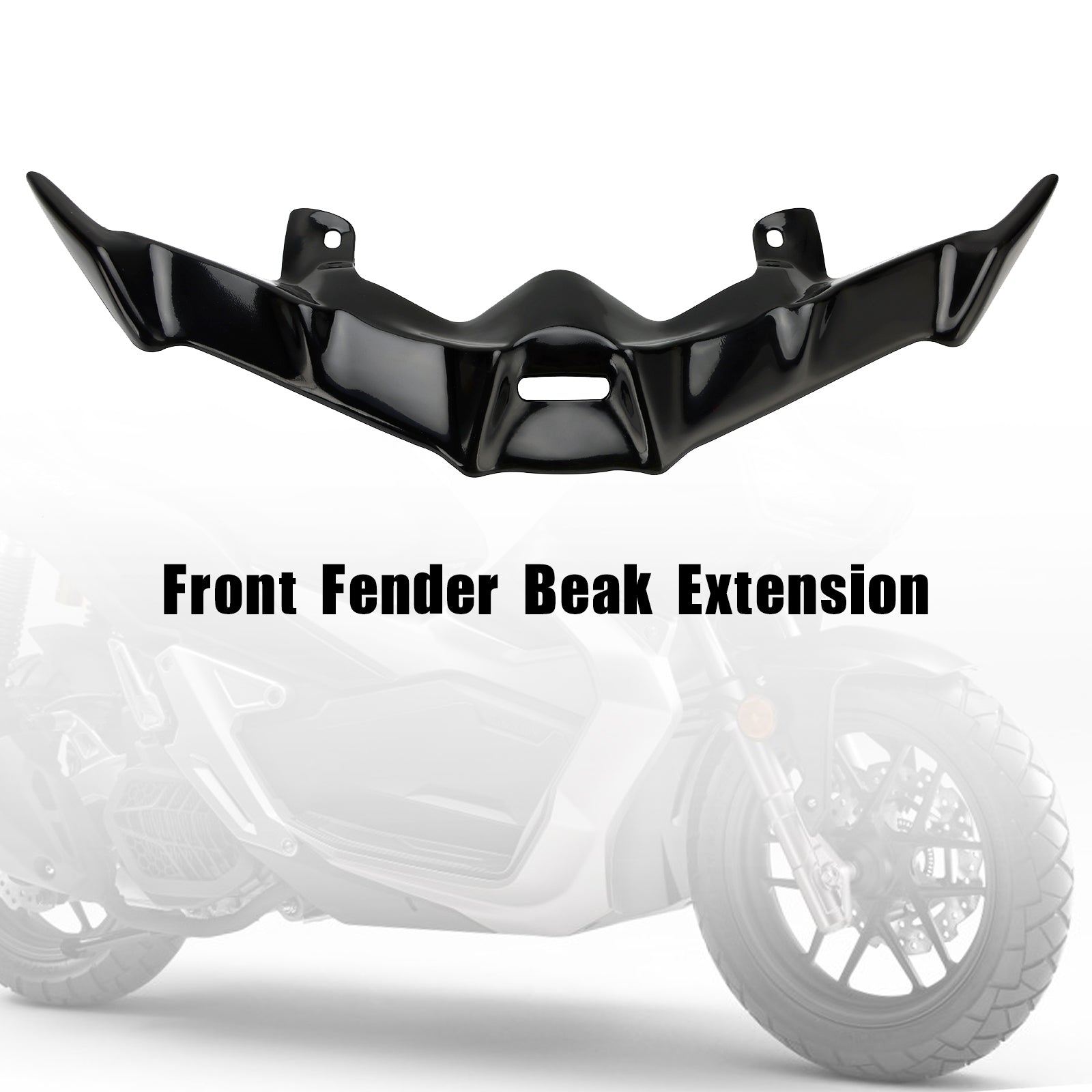 Front Fender Beak Nose Cone Extension For HONDA ADV150 ADV160 2019-2023