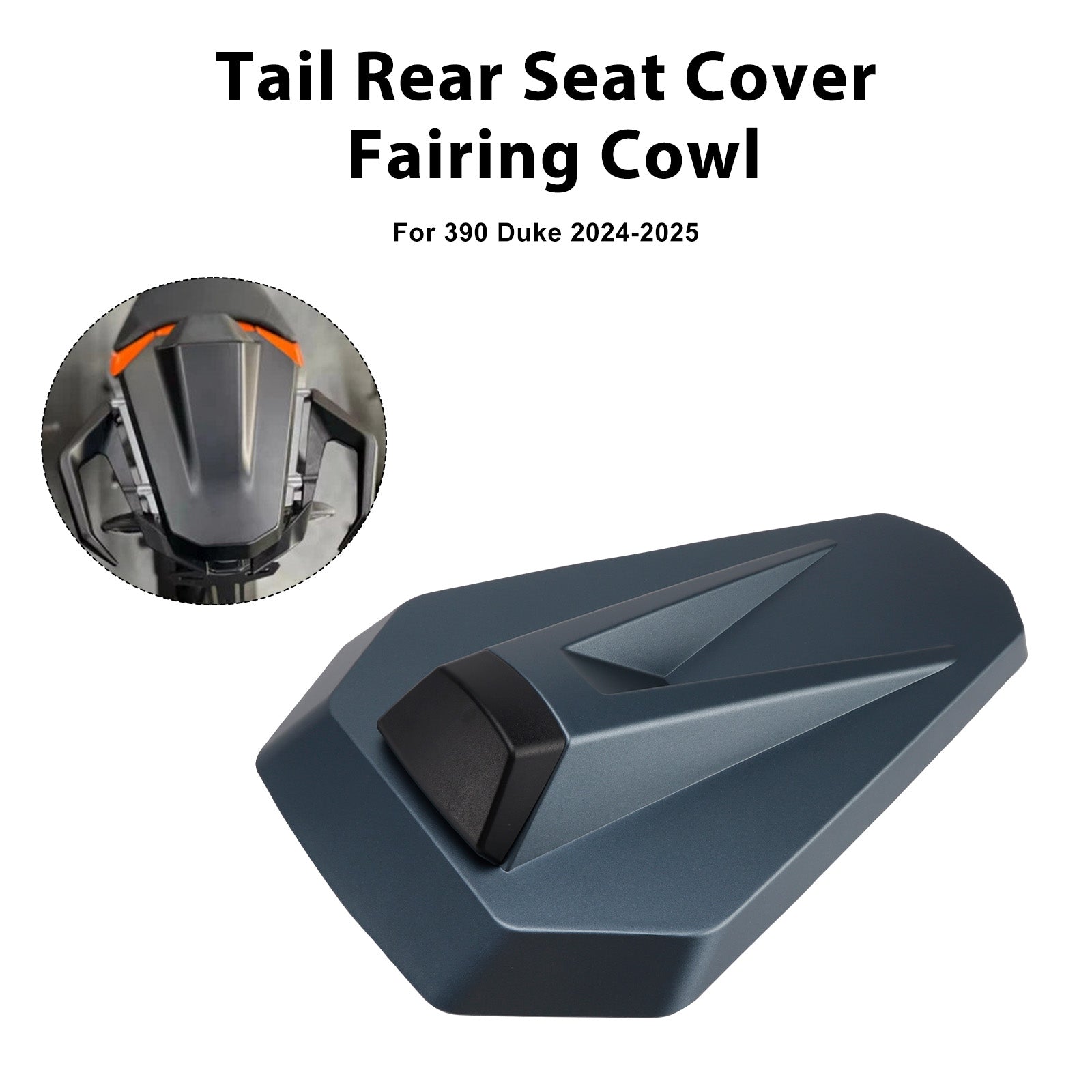 2024-2025 390 DukeTail Rear Seat Cover Fairing Cowl