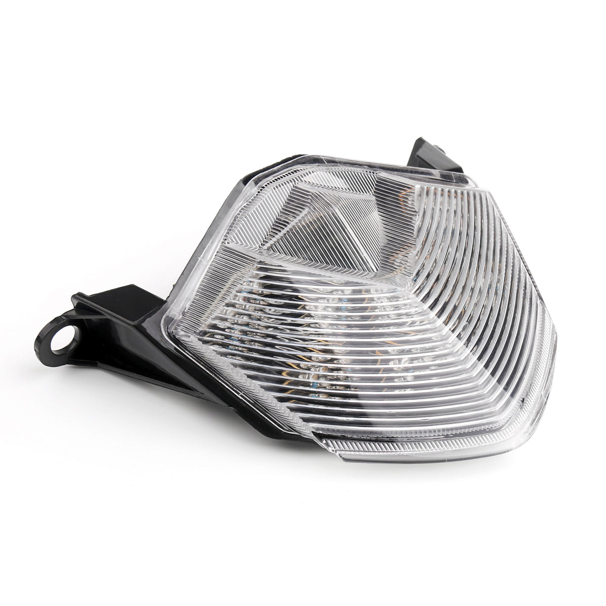 Clignotants de feu arrière LED intégrés pour Kawasaki Z750 Z1000 ZX6R ZX10R clair