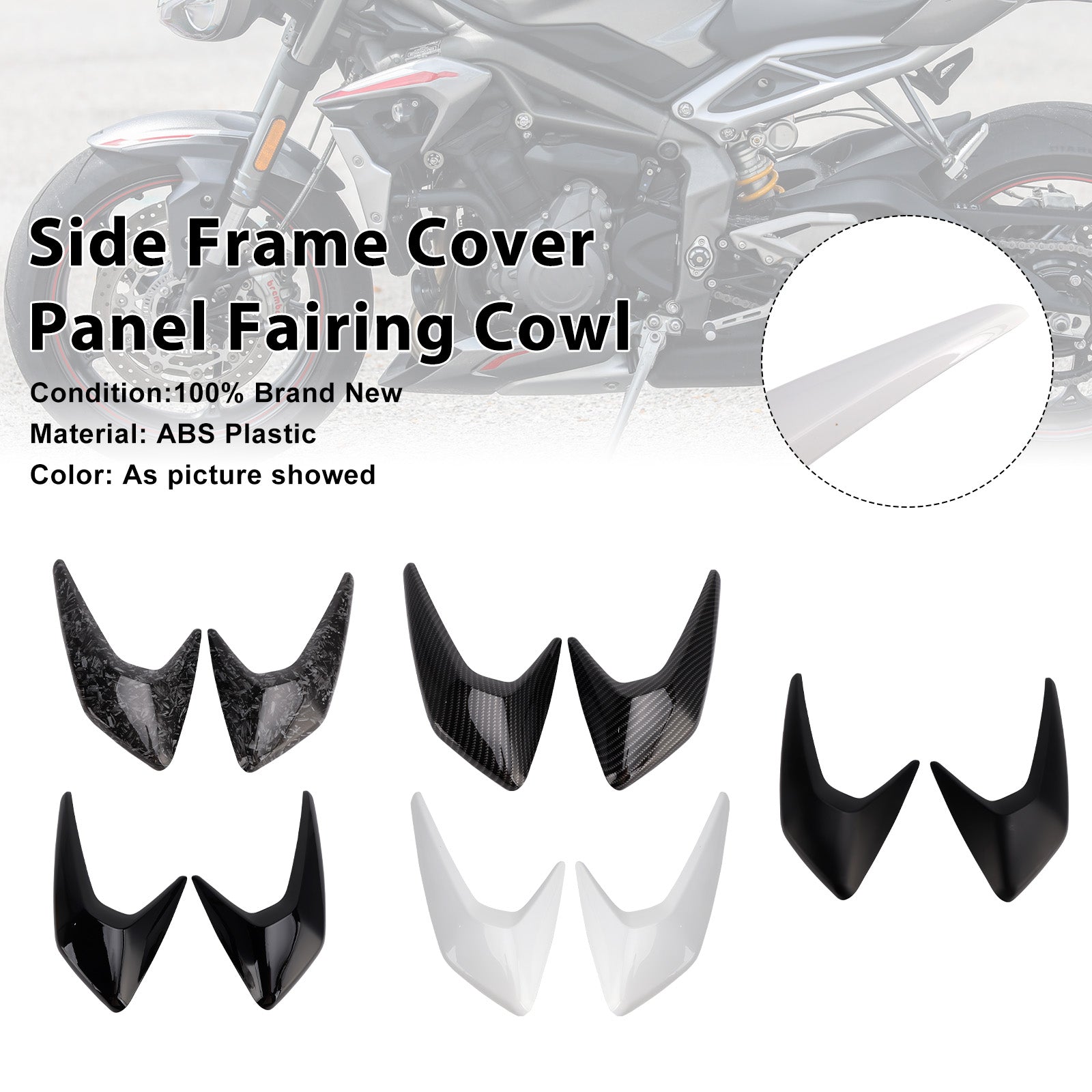 Street Triple 765 R/RS 2020-2022 Side Frame Cover Panel Fairing