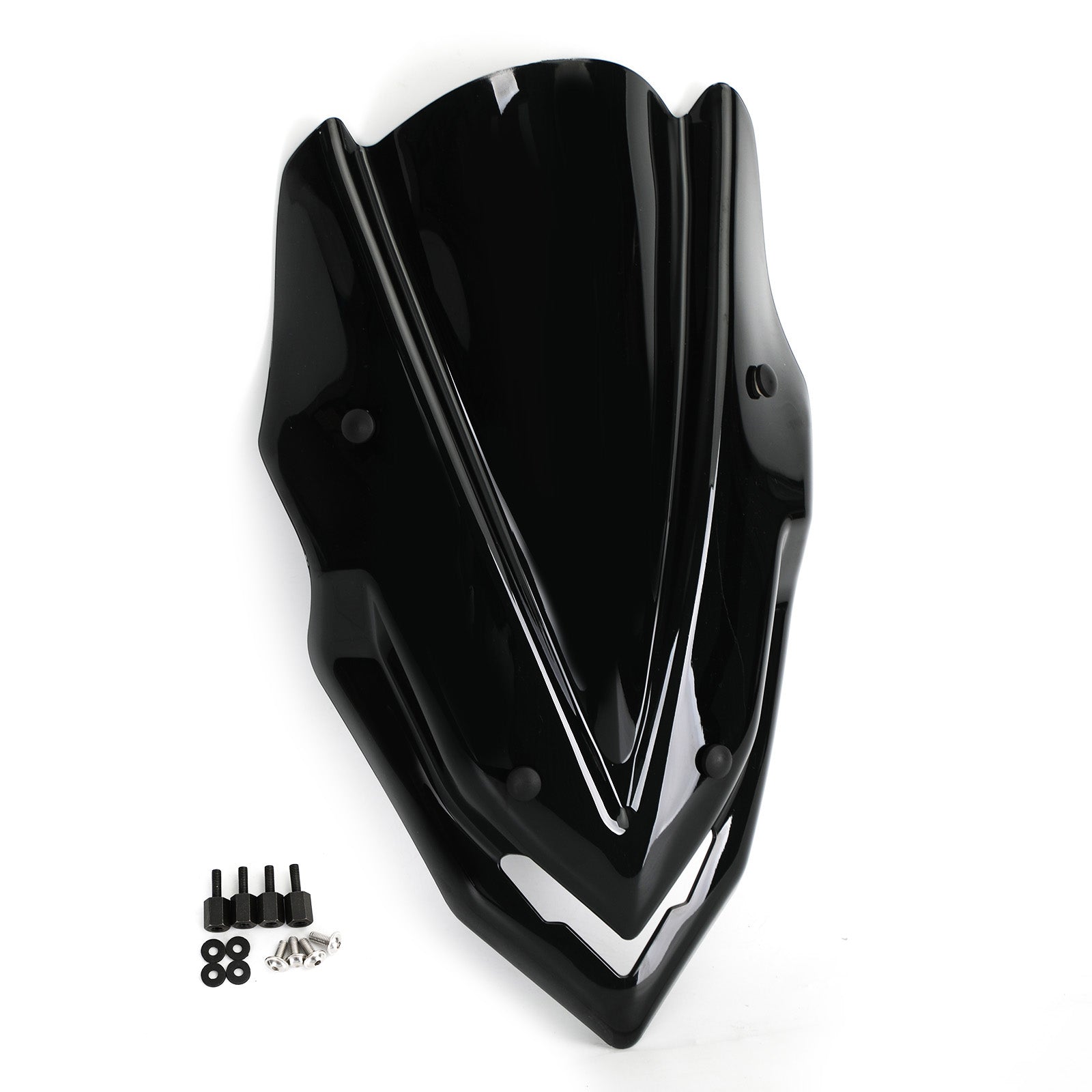 17-19 KAWASAKI Z900 Windshield Windscreen Wind Shield Protector Black