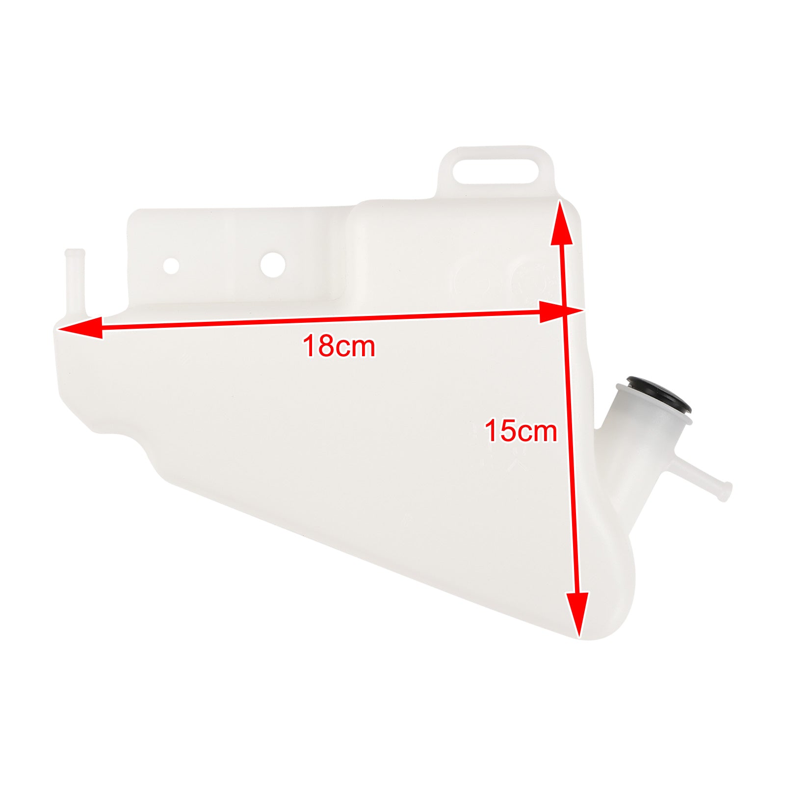 Radiador del tanque del depósito del desbordamiento del refrigerante de agua para Suzuki GSXR1000 2009-2016