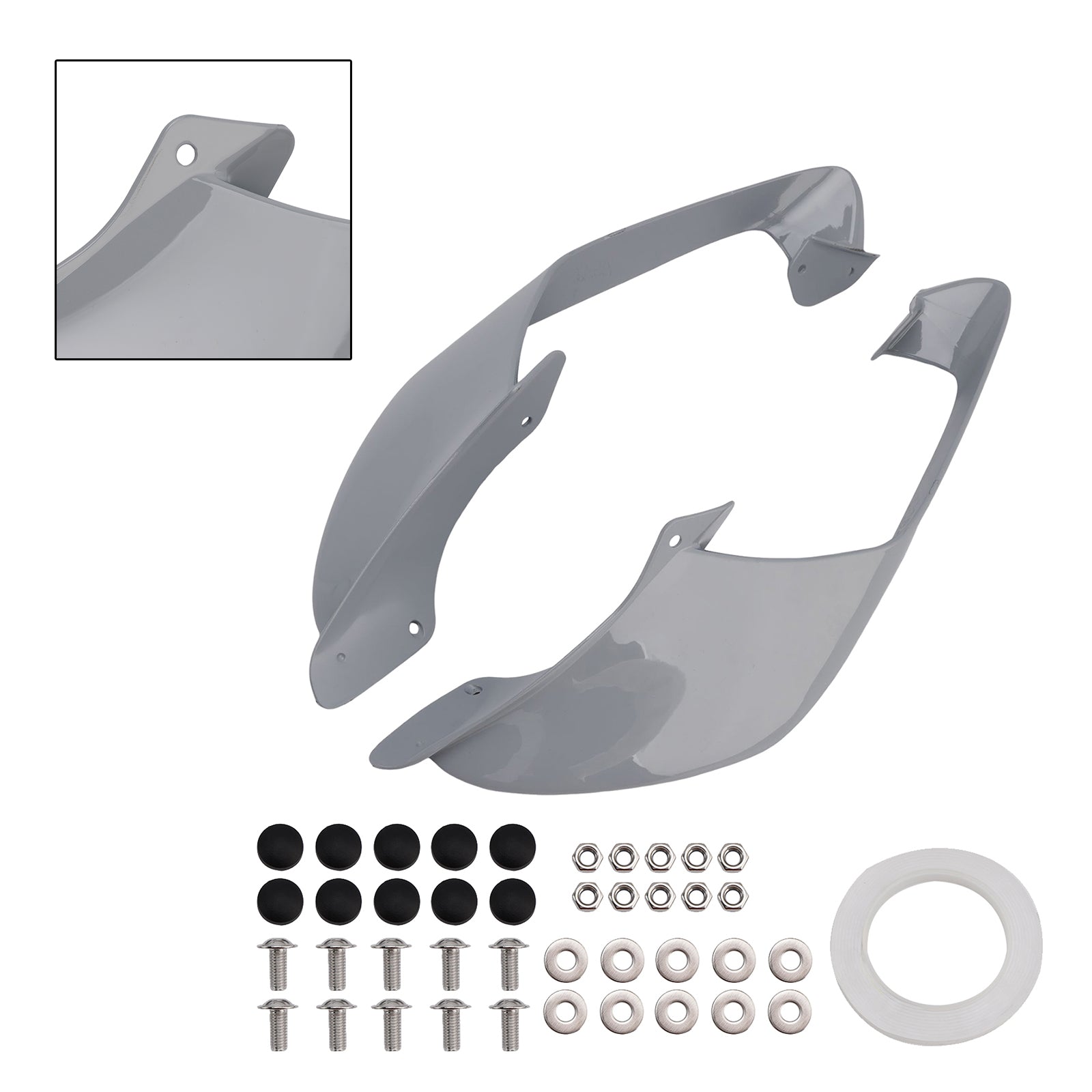 2021-2024 Yamaha YZF R1 R1M Voorzijde Winglets Vleugels Spoiler Kuip