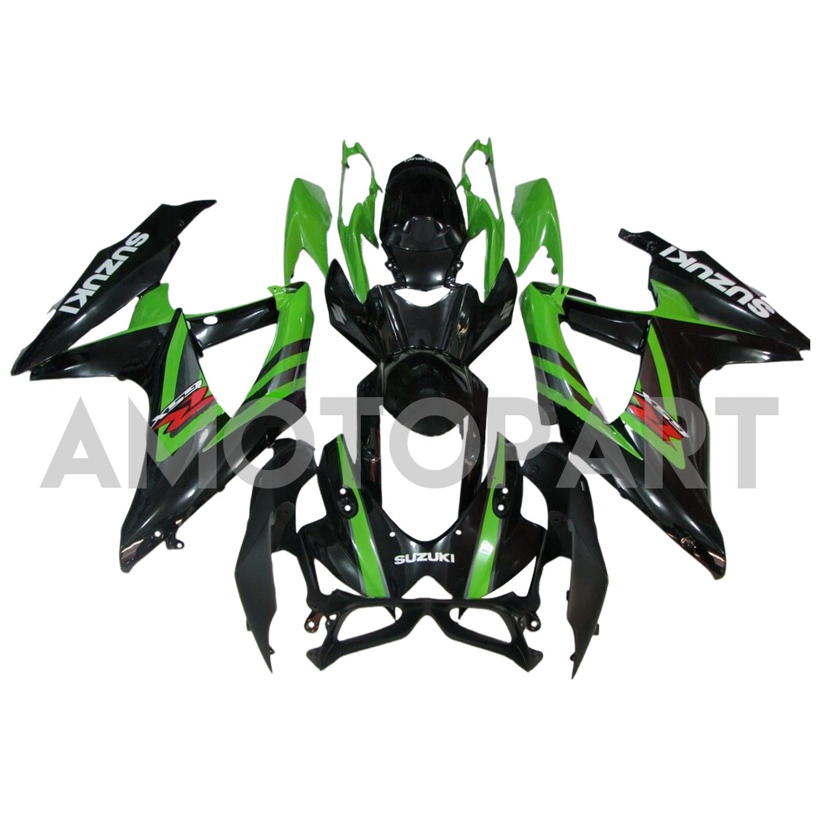 Amotopart 2008-2010 Suzuki GSXR 600/750 Collection de kit de carénage