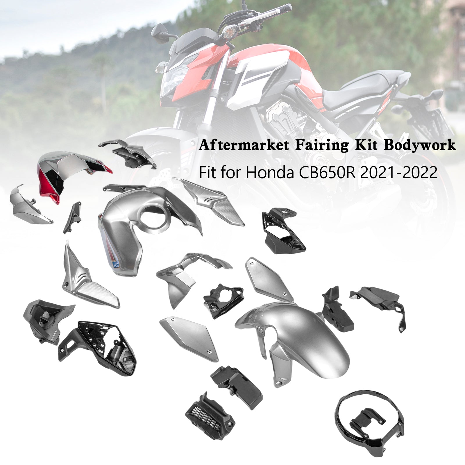 Collezione kit carena Amotopart (21-23) Honda CB650R2