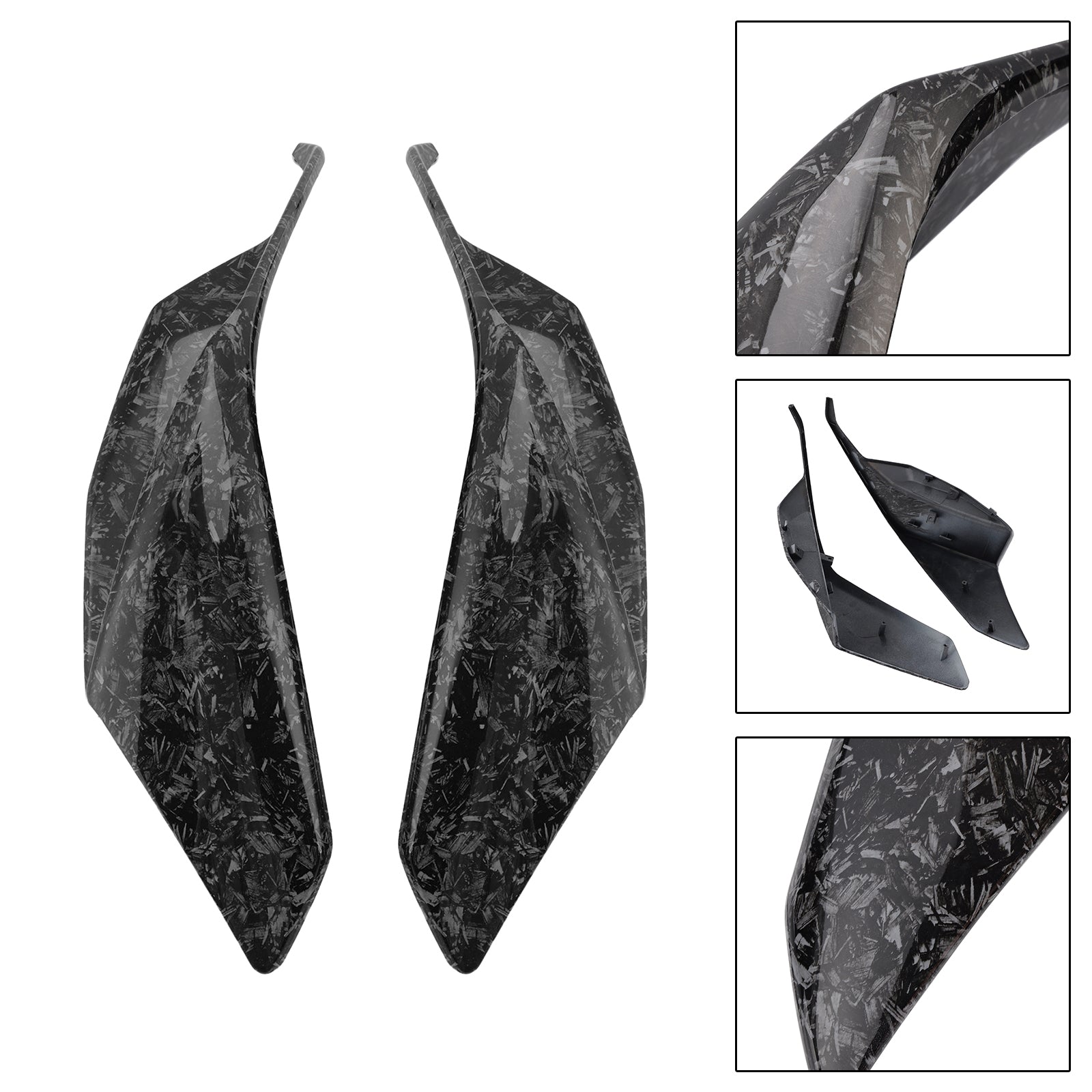 2021-2024 Aprilia RSV4 Air Deflector Spoiler côté camegage Kit Kit Kit