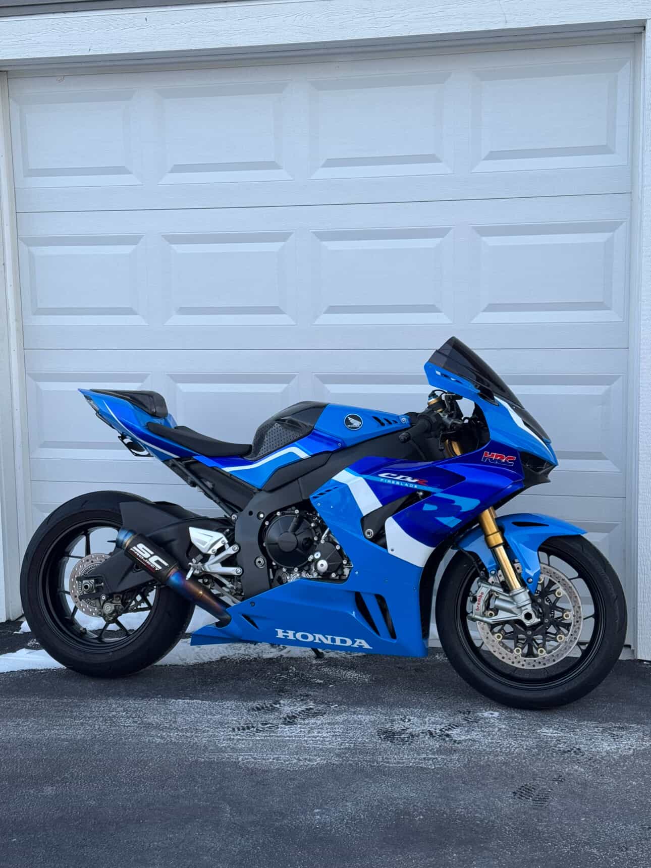 Amotopart 2020-2023 CBR1000RR-R Honda Blue Fairing Kit
