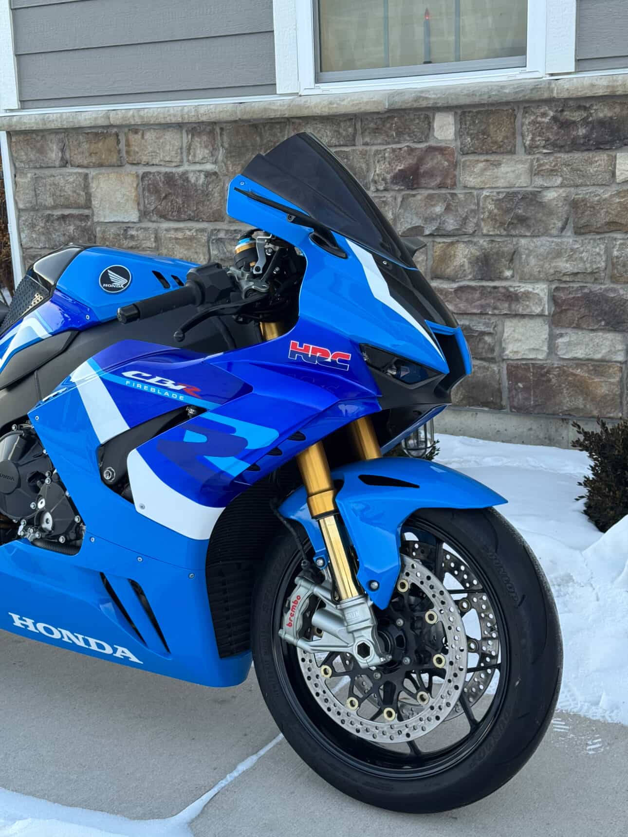 Amotopart 2020-2023 CBR1000RR-R Honda Blue Fairing Kit