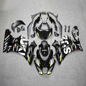 Amotopart 2017-2024 K17 GSXR1000 Suzuki Black&White Fairing Kit