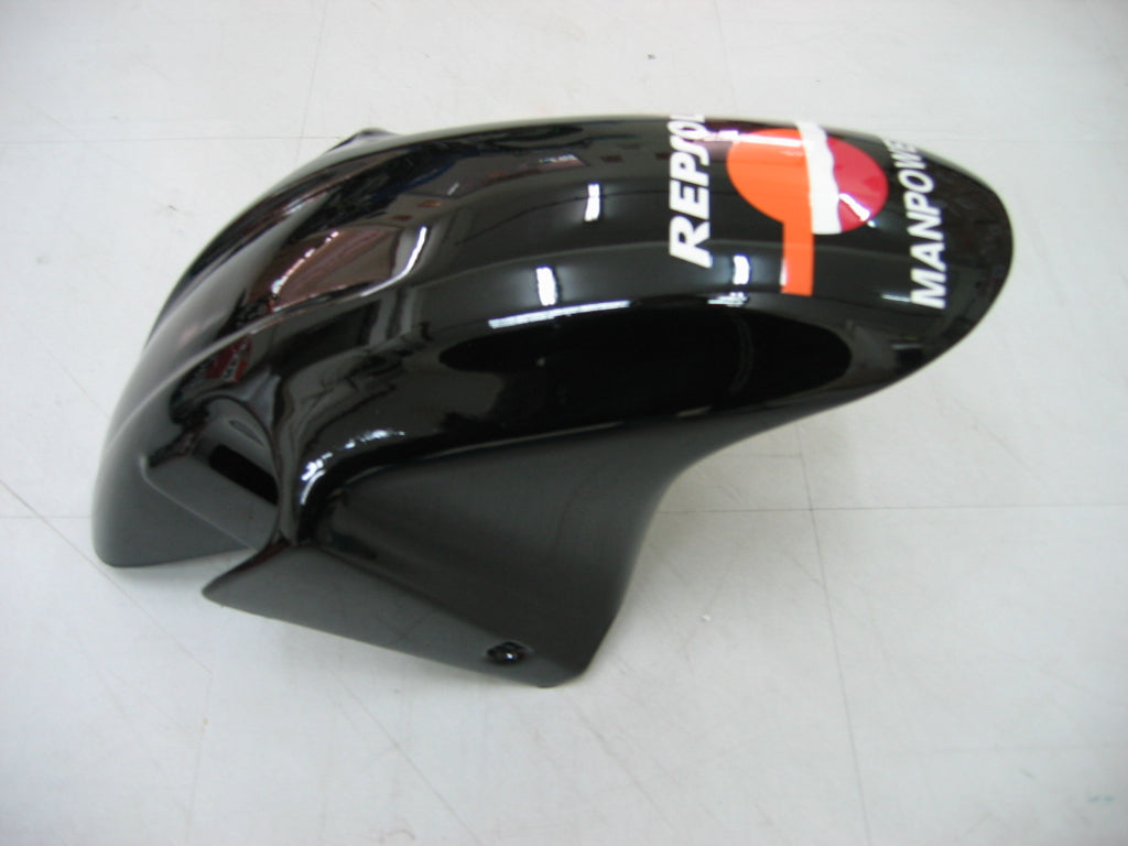 Amotopart 2004-2007 ホンダ CBR600 F4i レッド&オレンジ Repjol フェアリングキット