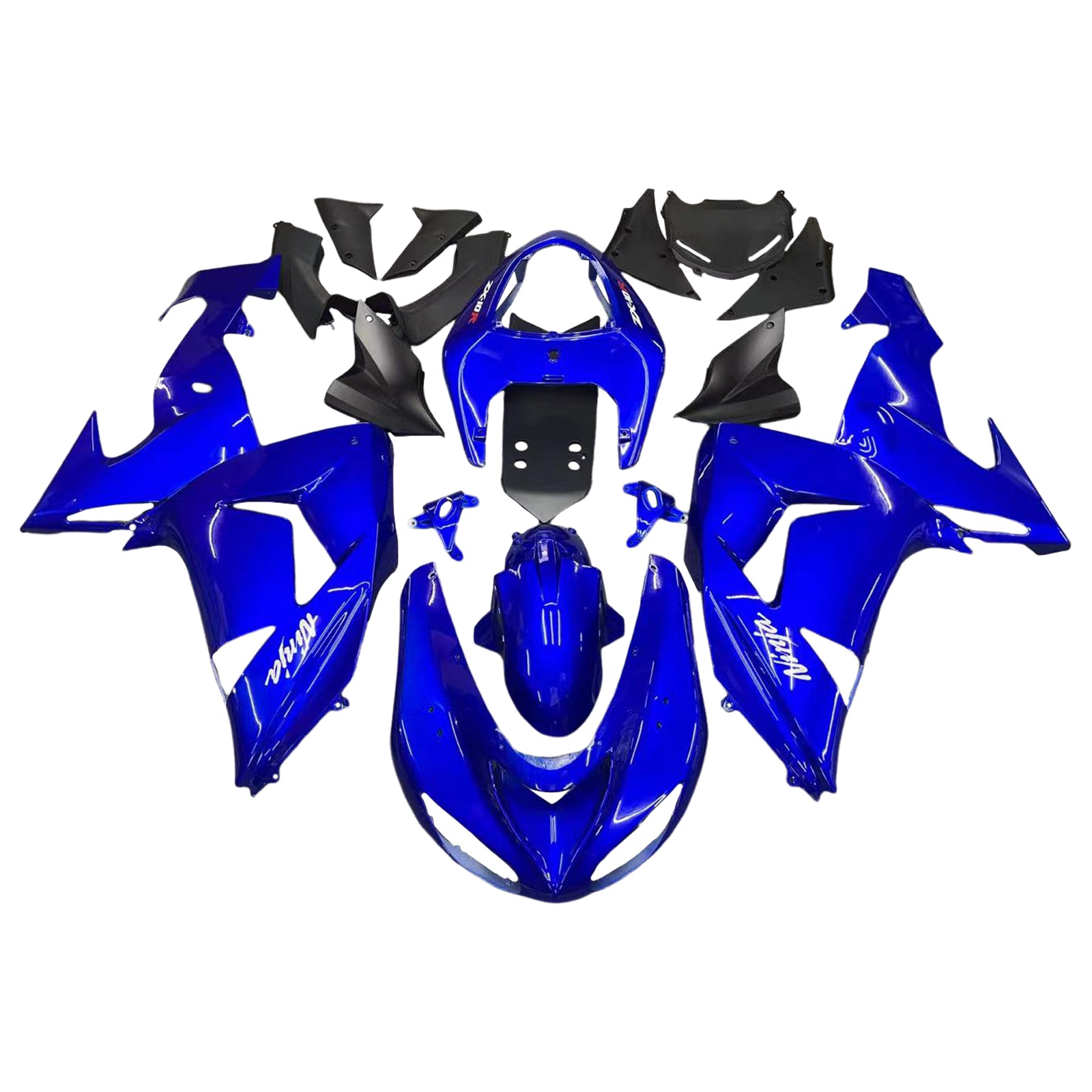 Kit carena blu Amotopart 2006-2007 Kawasaki ZX10R