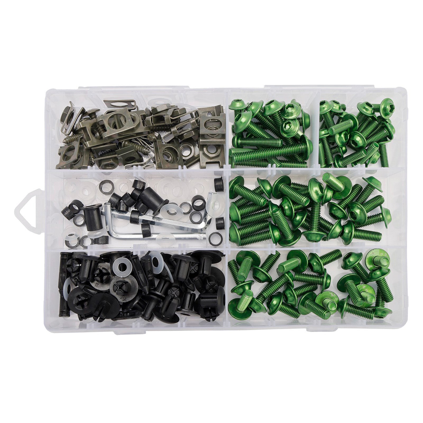 Amotopart 2006-2011 Kawasaki ZX14R ZZR1400 Green Forged Carbon Fiber Pattern Fairing Kit