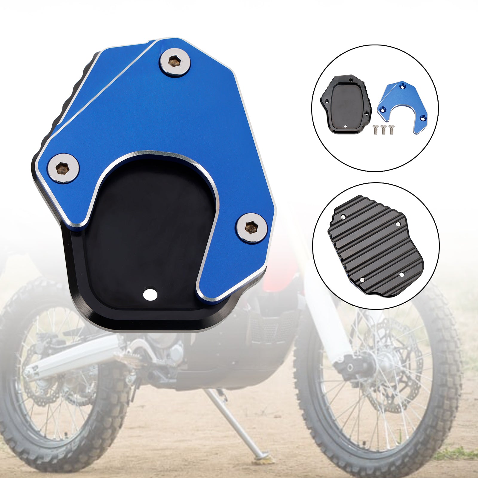 Kickstand Enlarge Plate Pad fit for Honda CRF250L 2017-2020