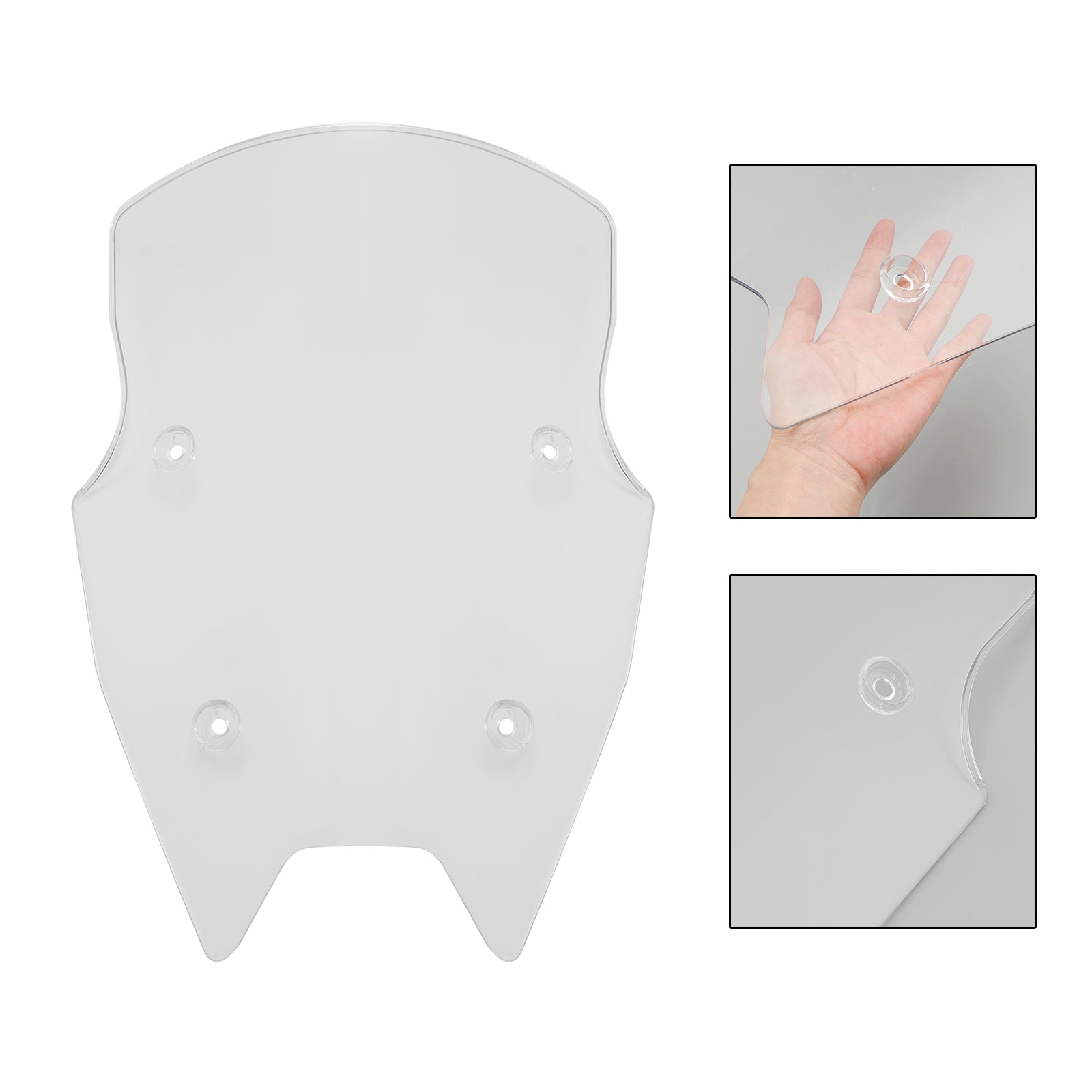 BMW R1200R 2015-2018 R1250RS 2019-2024 vindrutan vindruta