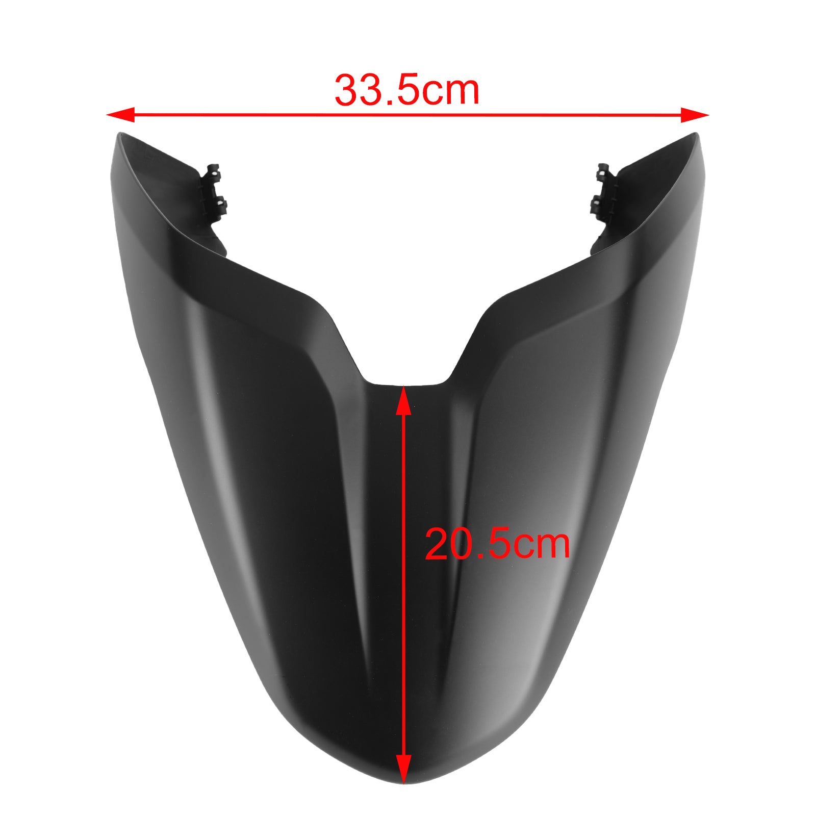 Ducati Monster 797 821 1200 Rücksitzbezug für Beifahrer/Soziussitz, mattschwarz