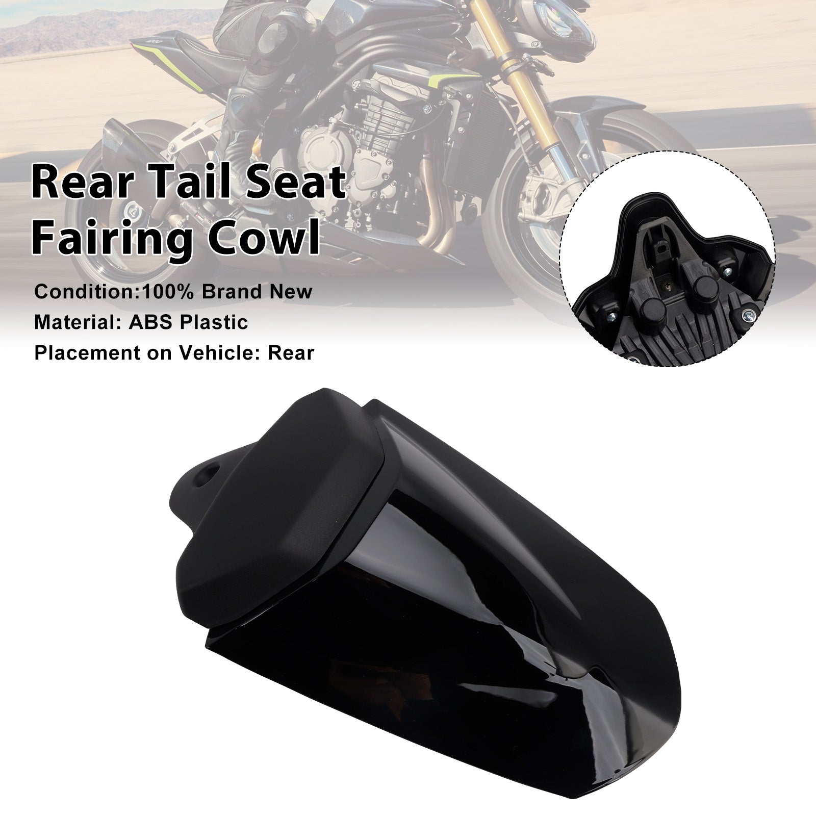 2025-2026 Speed Triple 1200 RS Rear Tail Seat Fairing Cowl Cover