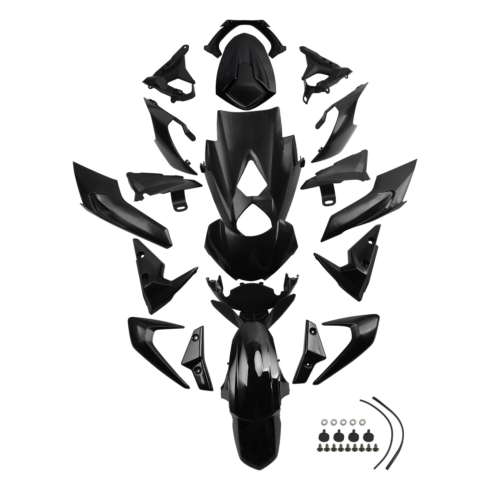 Amotopart 2020-2022 Triumph Street Triple 765 R/RS Unpainted Fairing Kit