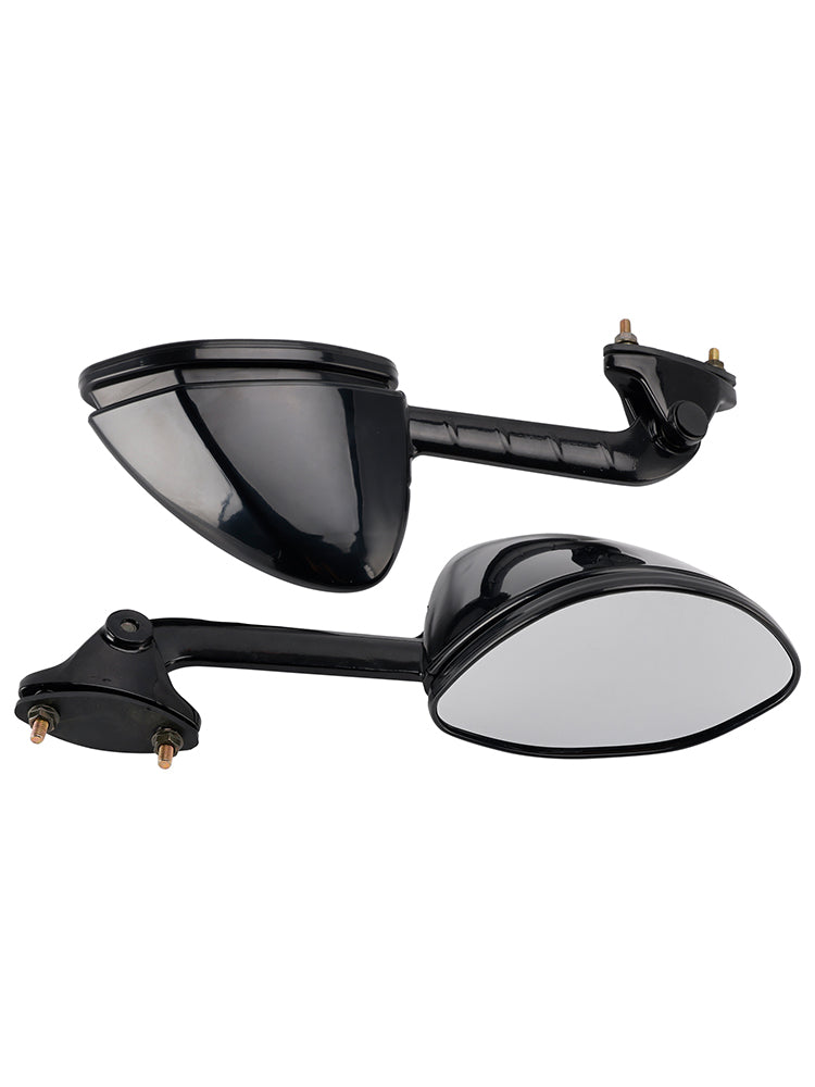 2006-2025 Kawasaki ZX14R ZZR1400 Black Pair Mirrors 56001-0233 56001-0