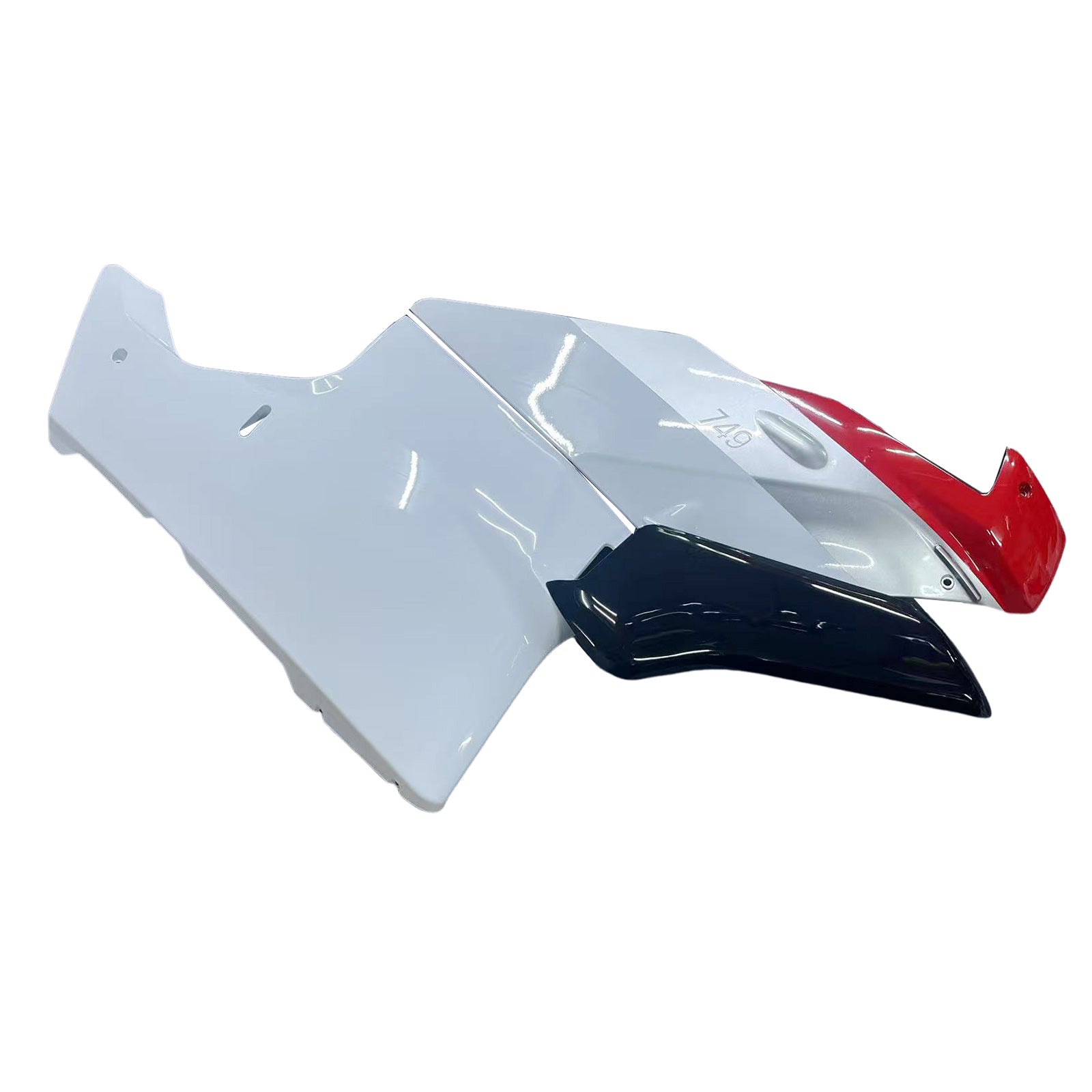 Amotopart 2005-2006 Ducati 999/749 Red White Black Fairing Kit