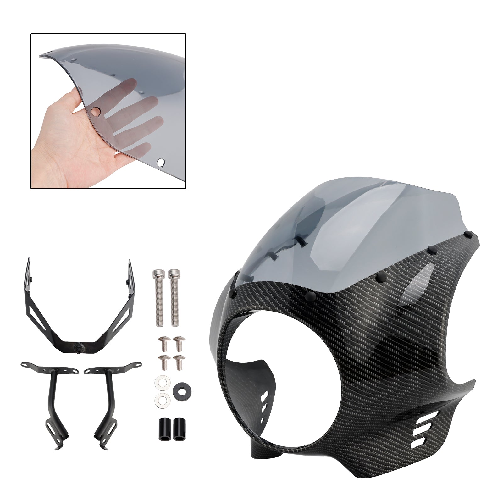 Yamaha XSR900 2022-2025 Headlight Fairing Windshield WindScreen