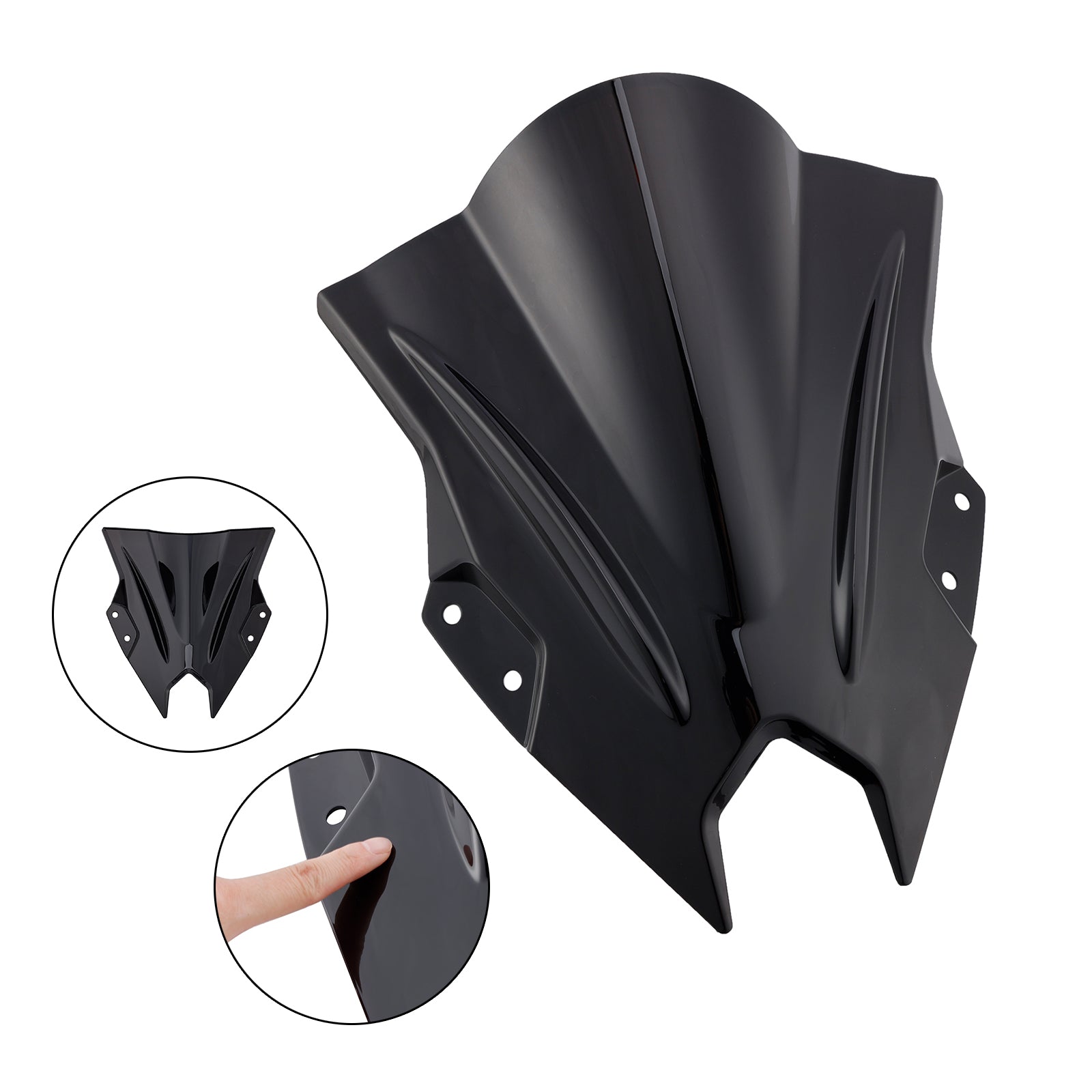 KAWASAKI NINJA 500 EX500R 2024-2025 Windshield Windscreen