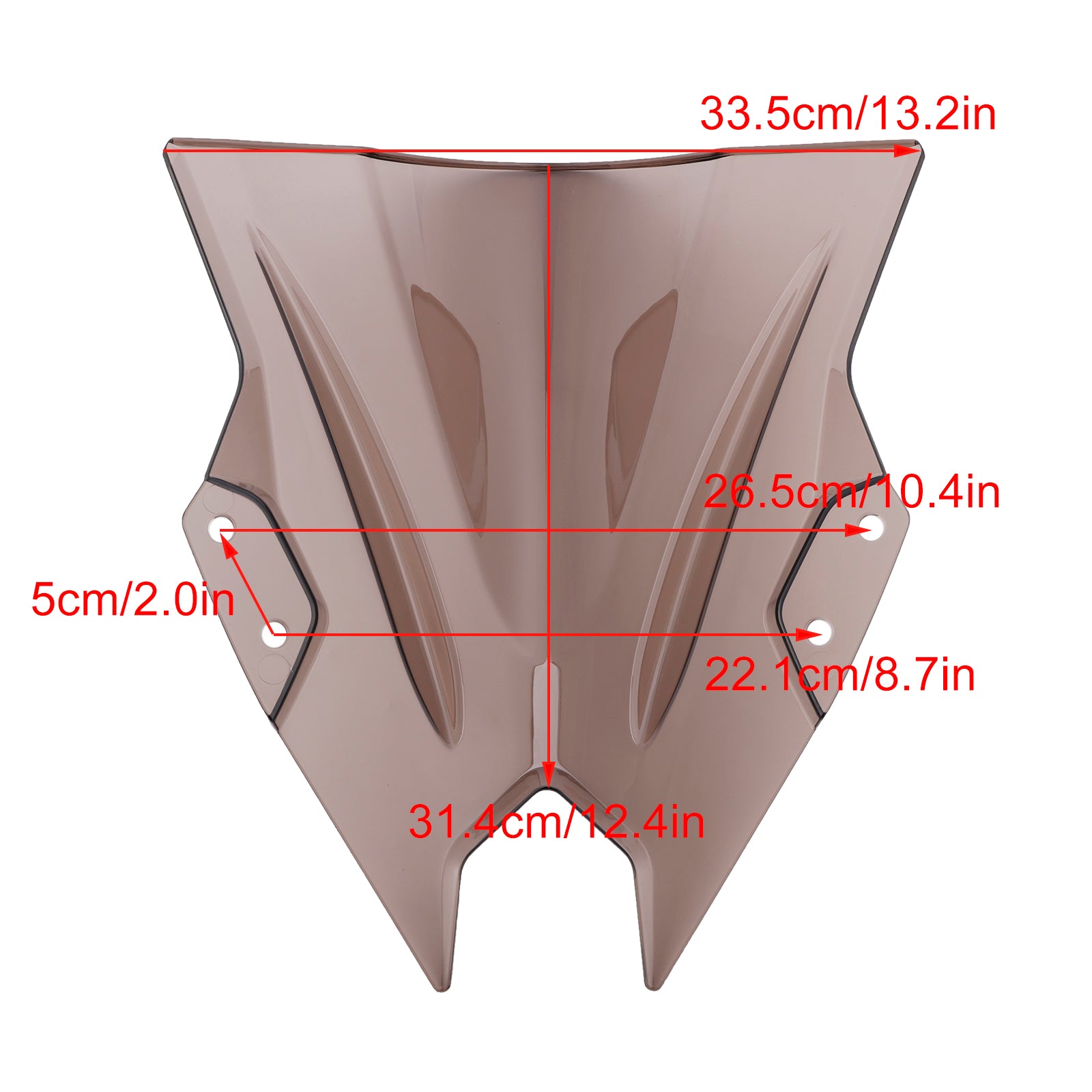 KAWASAKI NINJA 500 EX500R 2024-2025 Windshield Windscreen