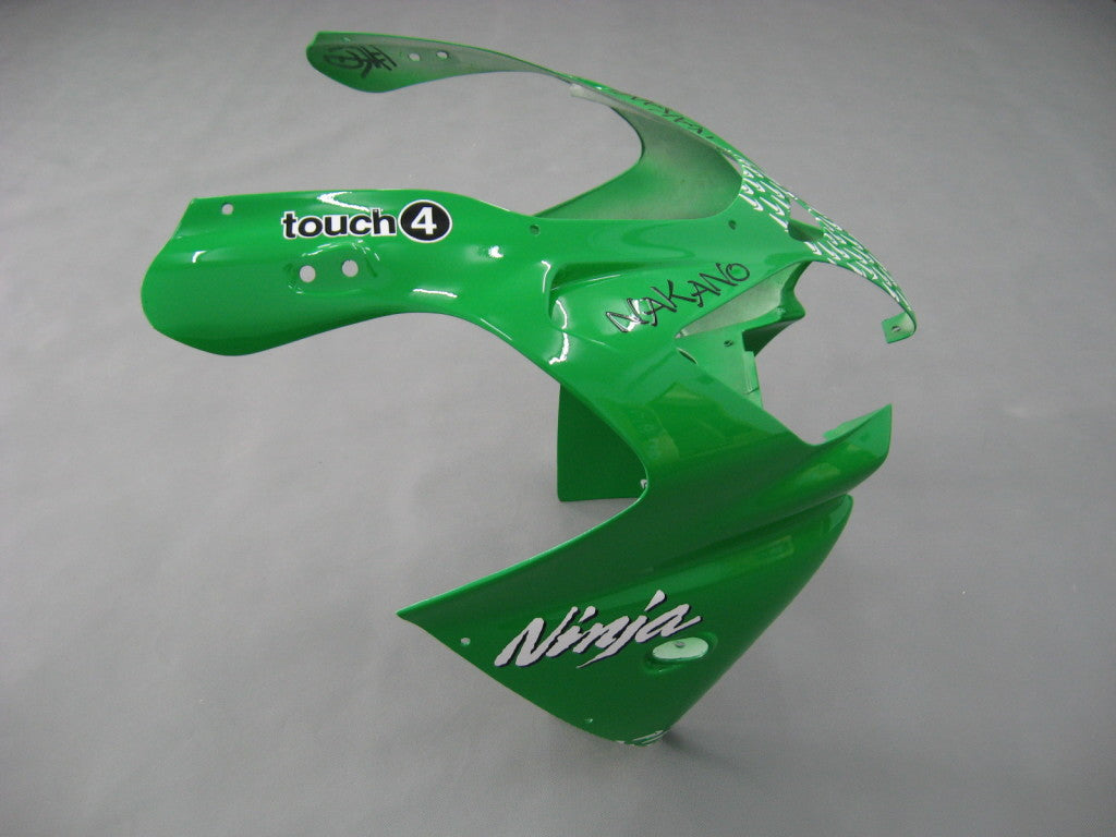 Amotopart 2000-2001 Kawasaki ZX9R Green Fairing Kit