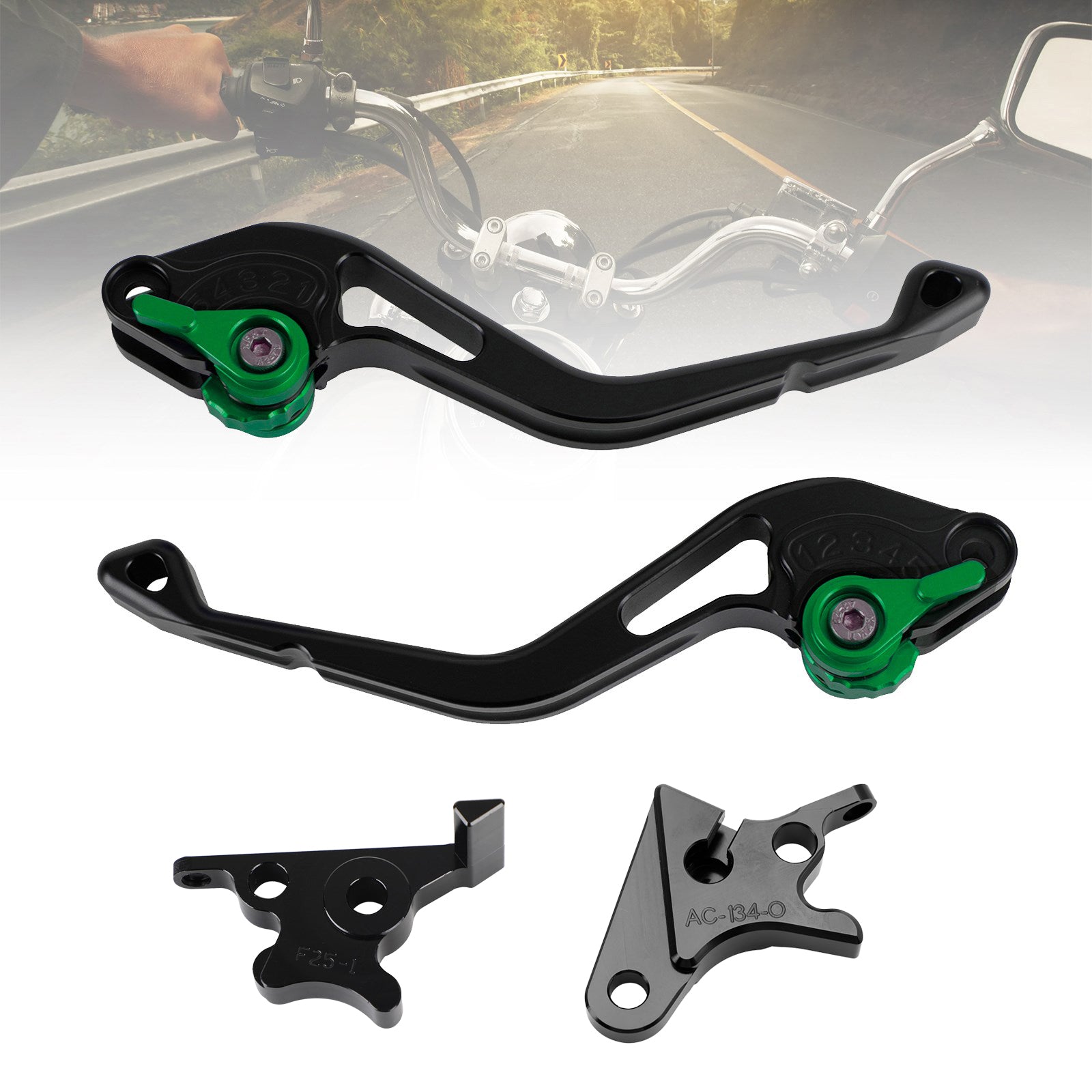 ホンダ CB350 Hness GB350 CB350 2021-2023 新品ショートクラッチブレーキレバー