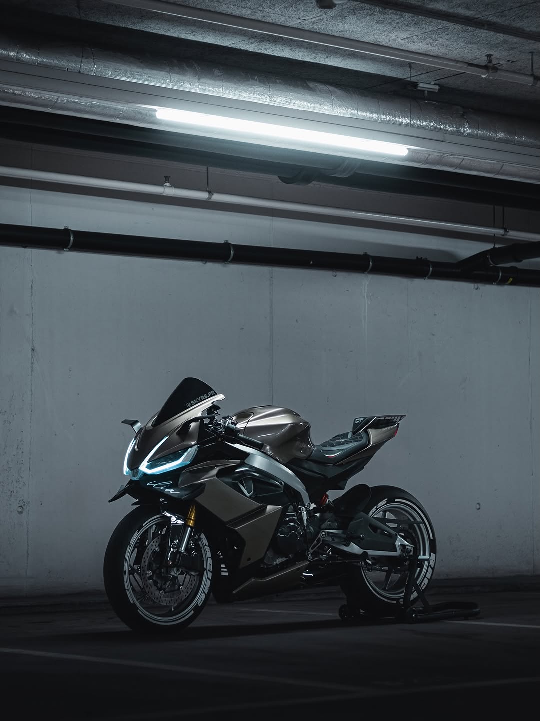 Kit carena Amotopart Aprilia 2020-2024 RS660 logo bianco