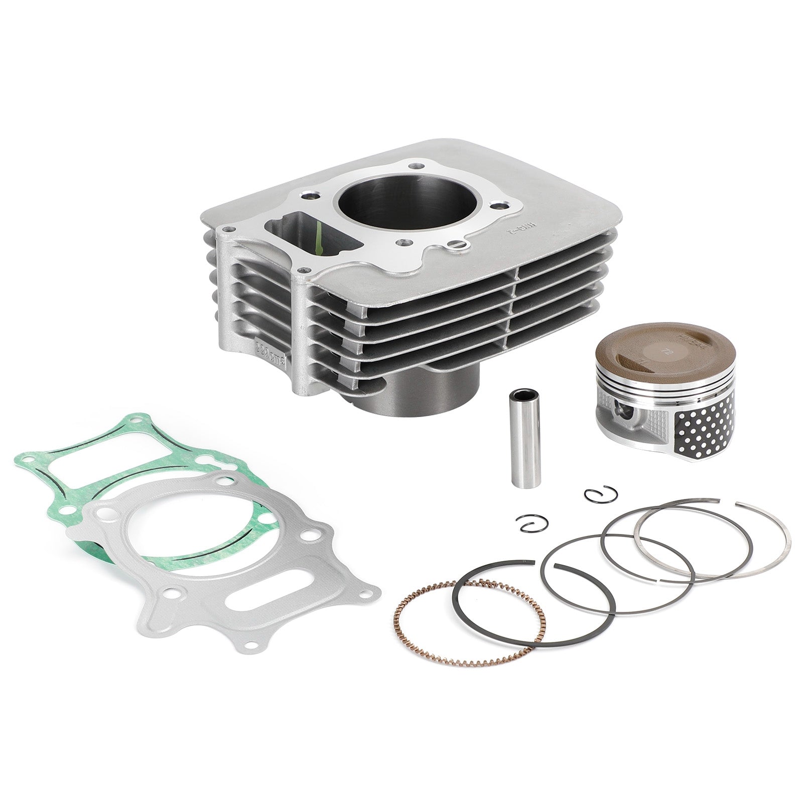 02-22 Honda Recon 250 TRX250TE/TM 253cc Cylinder Piston Top End Gaskets Kit