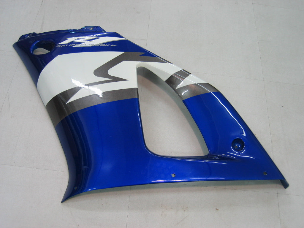 Amotopart 2000-2001 Kit carena Yamaha YZF 1000 R1 blu e nero