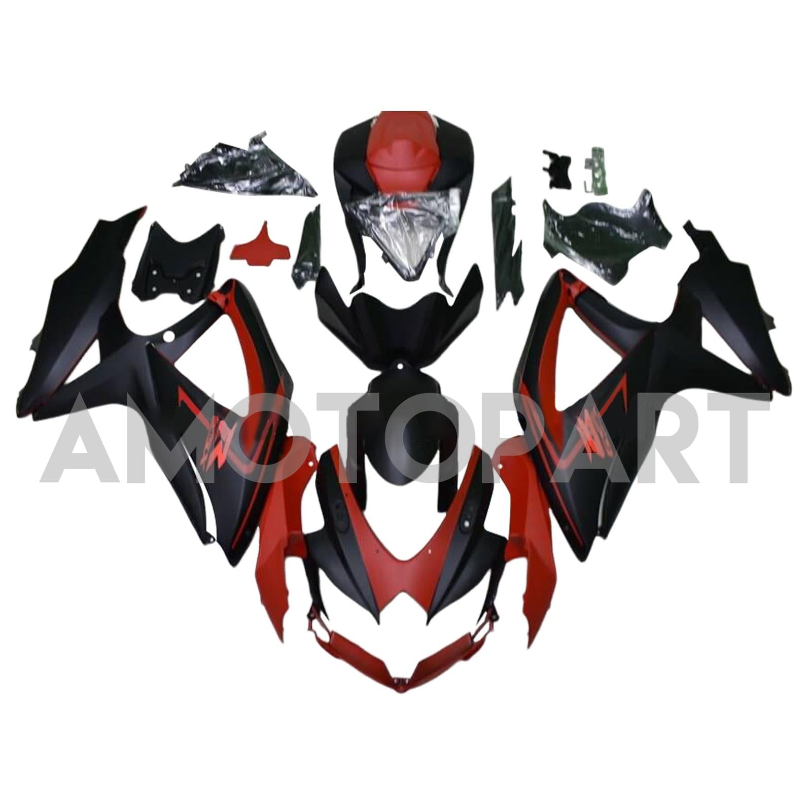 Amotopart 2008-2010 Suzuki GSXR 600/750 Collection de kit de carénage