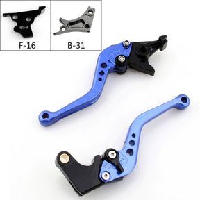 17-18 Kawasaki Short Adjustable Brake Clutch Levers