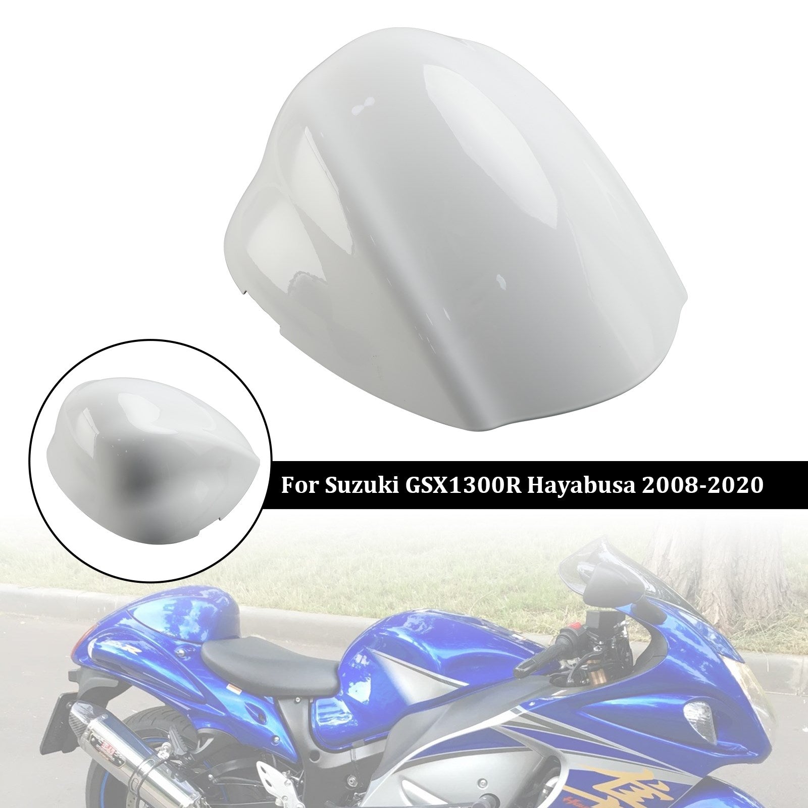 08-20 Suzuki GSX1300R GSX-R1300 Hayabusa Rücksitzverkleidungsabdeckung