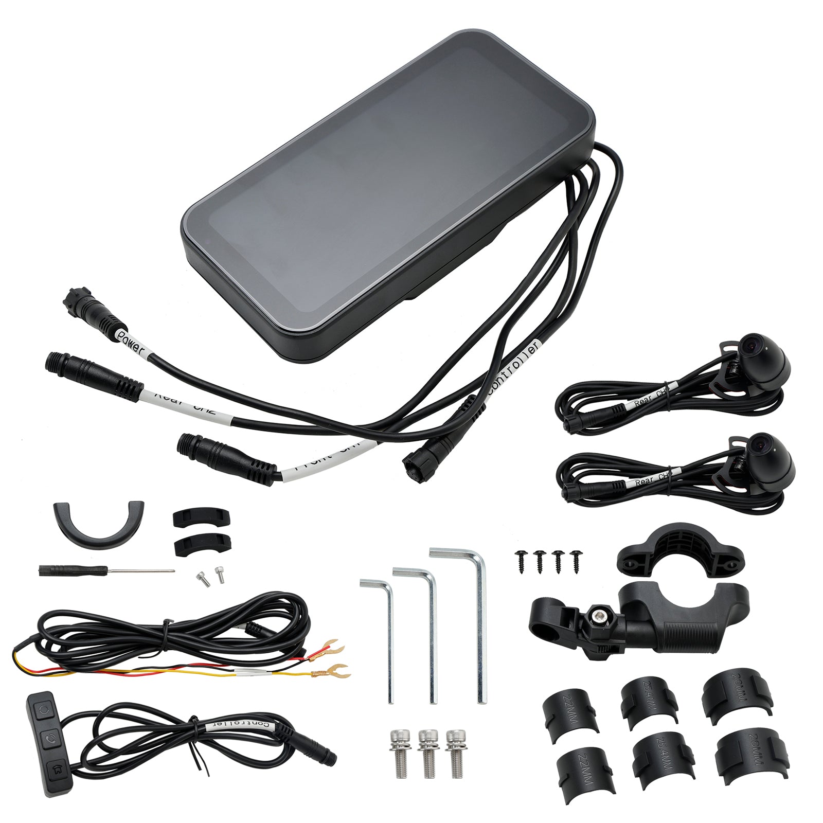 6.25Inch Universal Recorder Dvr Car Play Touch Screen For Scooter Motorcycle