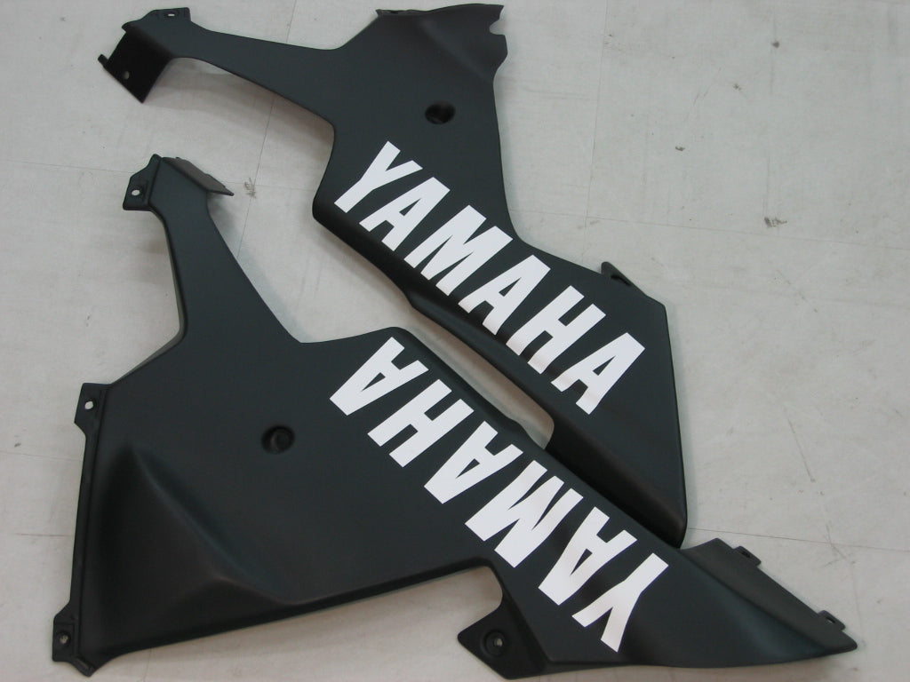 Amotopart 2002-2003 Yamaha YZF 1000 R1 Black&White Fairing Kit