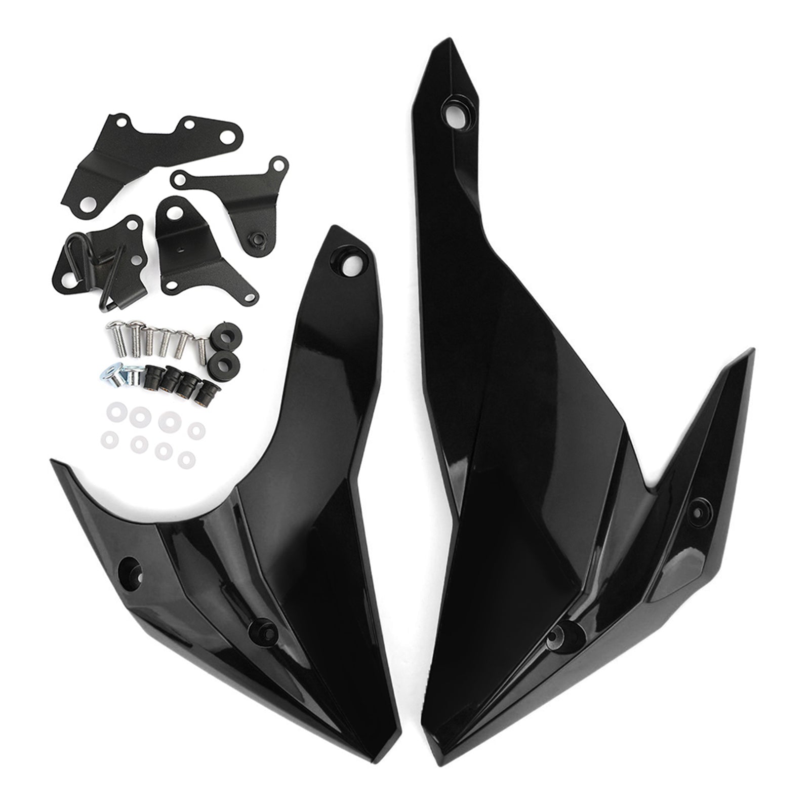 18-20 Kawasaki Z400 Engine Panel Belly Pan Lower Cowling Cover Fairing Gloss Black