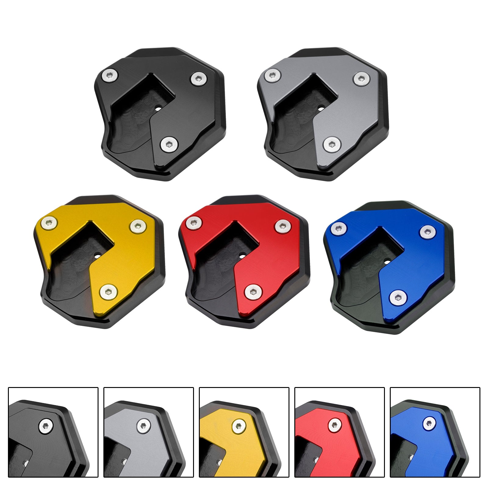 Suzuki GSXR1300R 2008-2020 Kickstand Enlarge Plate Pad