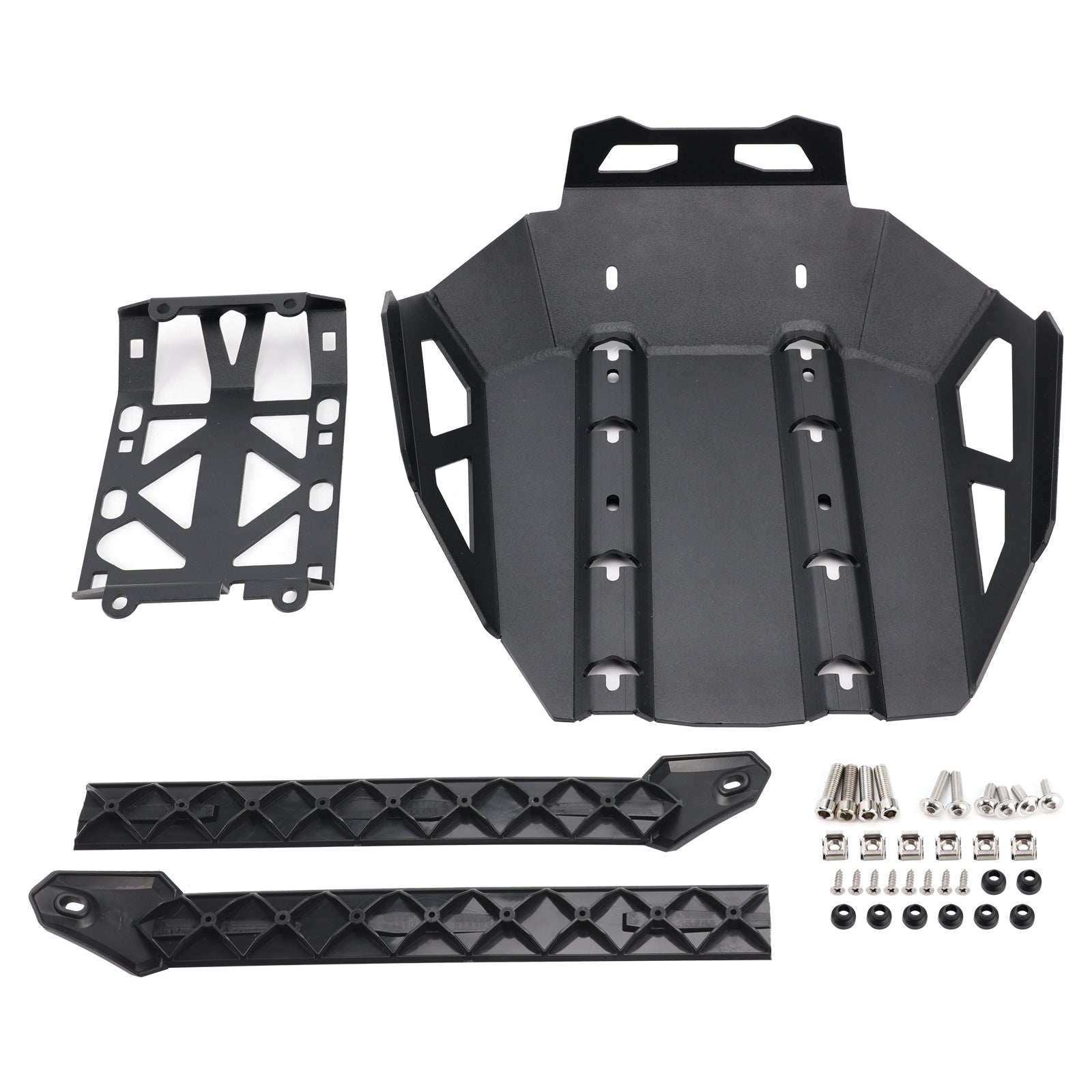 Black Aluminum Sump Guard Skid Bash Plate Protection Fit for BMW R1300GS 2024 2025