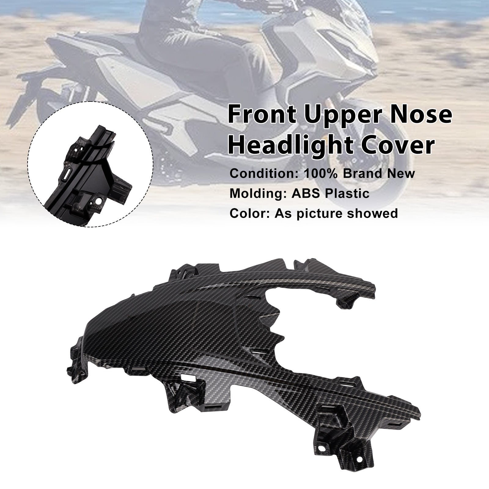 2022-2025  Honda ADV350 Front Nose Headlight Panel Cover Fairing