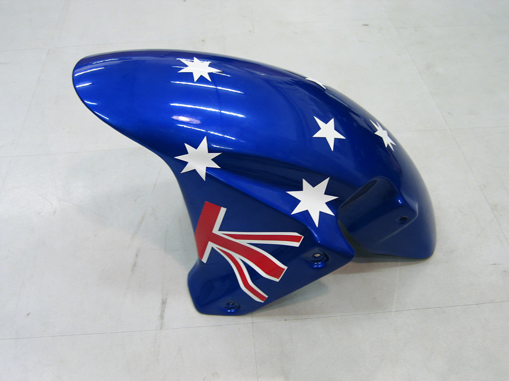 Amotopart 2003-2004 Honda CBR600RR White Black Red Blue Fairing Kit