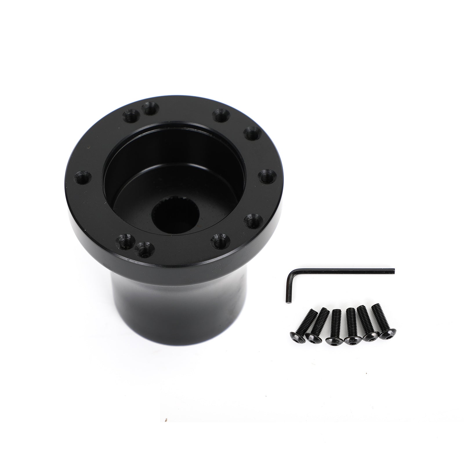 1984-Up Club Car DS Golf Cart Aluminium-Lenkrad-Adapternabe, Schwarz