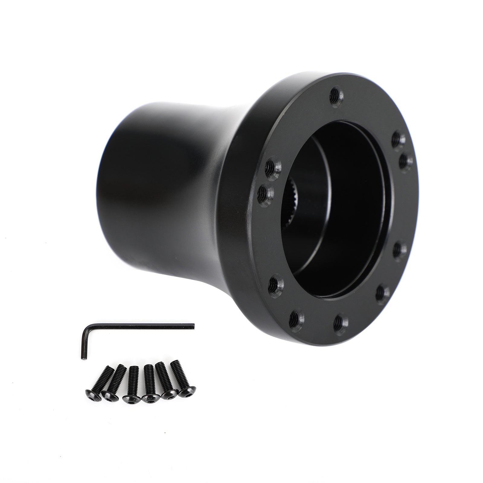 1984-Up Club Car DS Golf Cart Aluminium-Lenkrad-Adapternabe, Schwarz