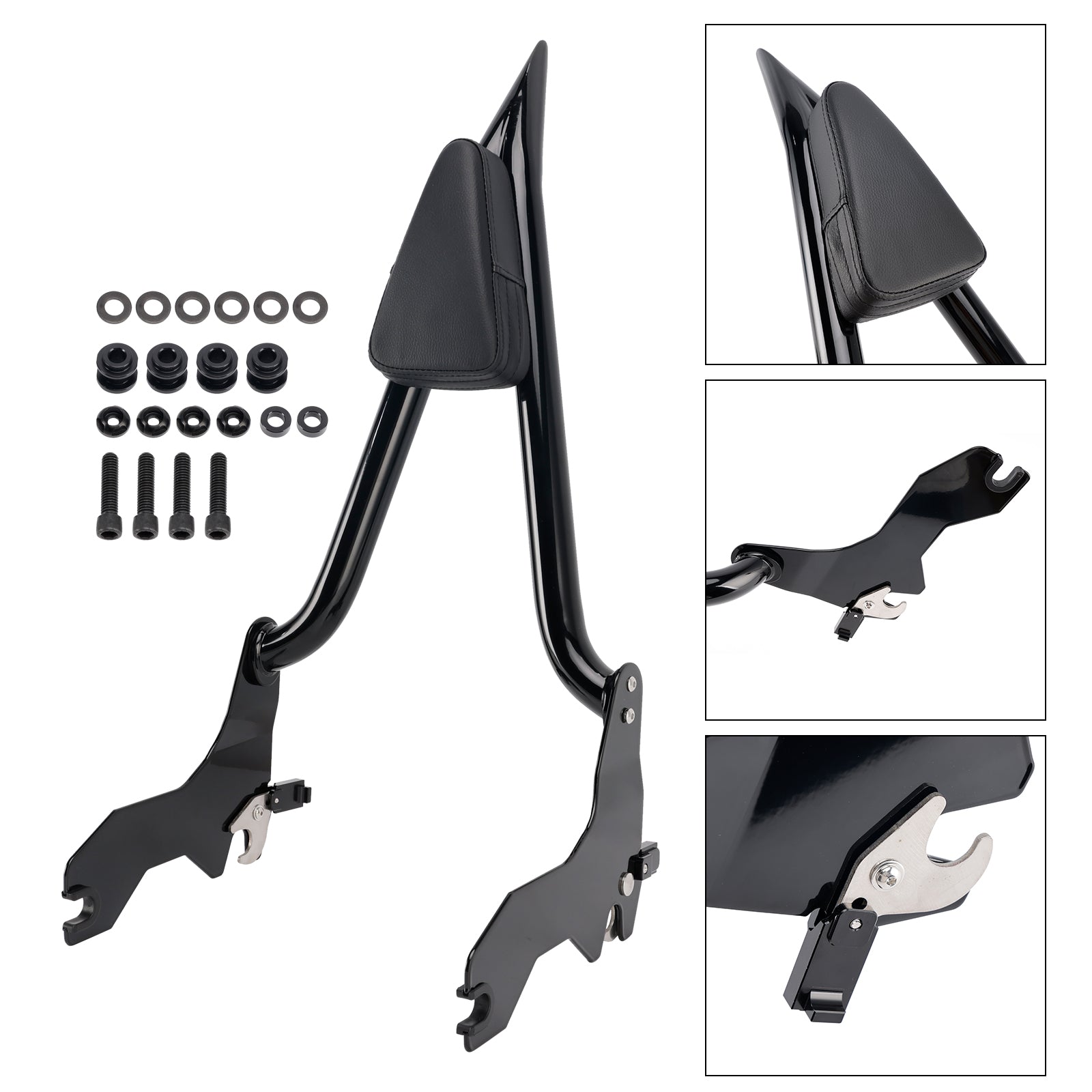 2018+ Softail Fat Bob 114 FXFB FXFBS Passenger Sissy Bar Backrest