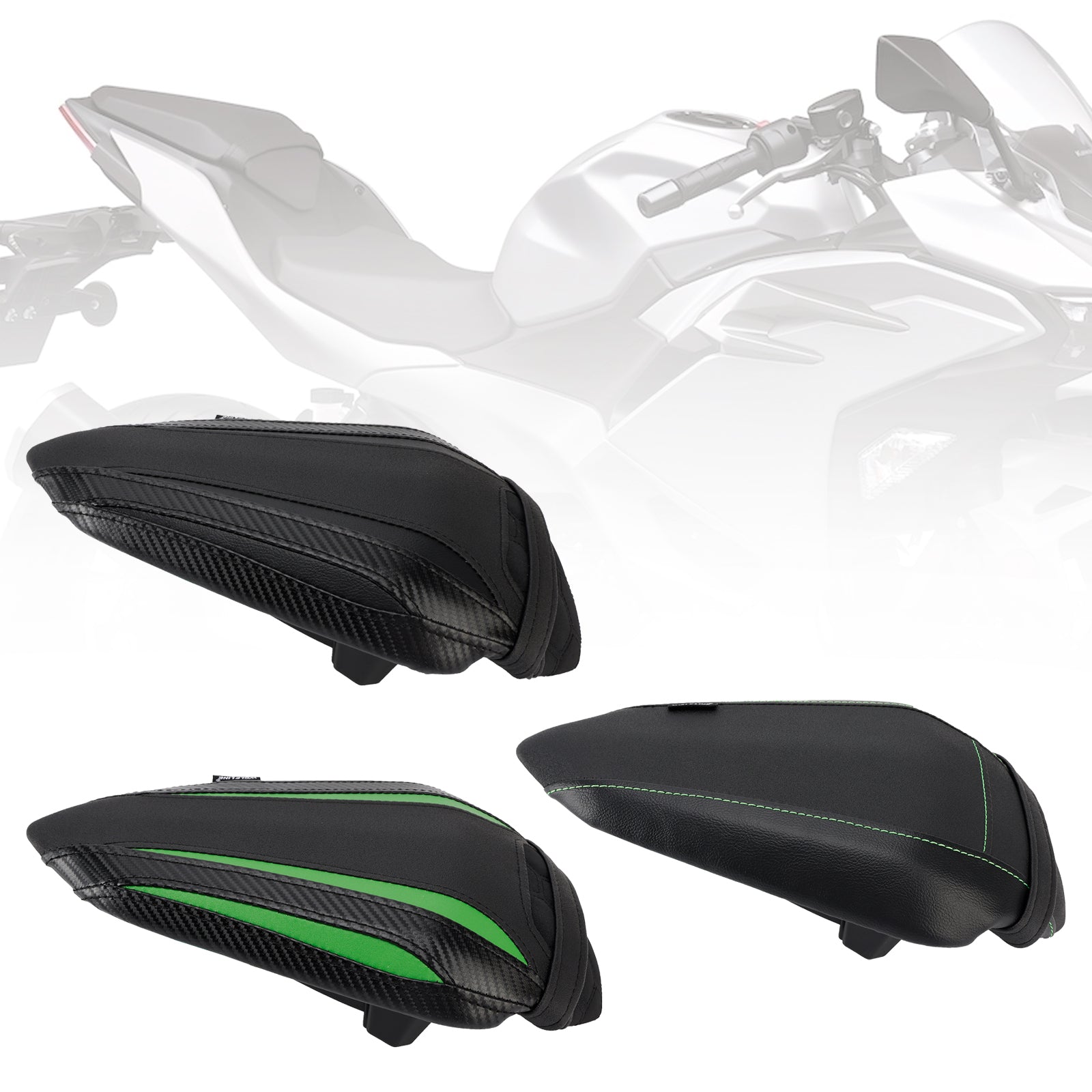 Kawasaki Ninja Z 500 24-25 Cojín del asiento del pasajero trasero