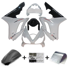 Amotopart 2006-2008 Kit carena Triumph Daytona 675 Black&amp;White Style4