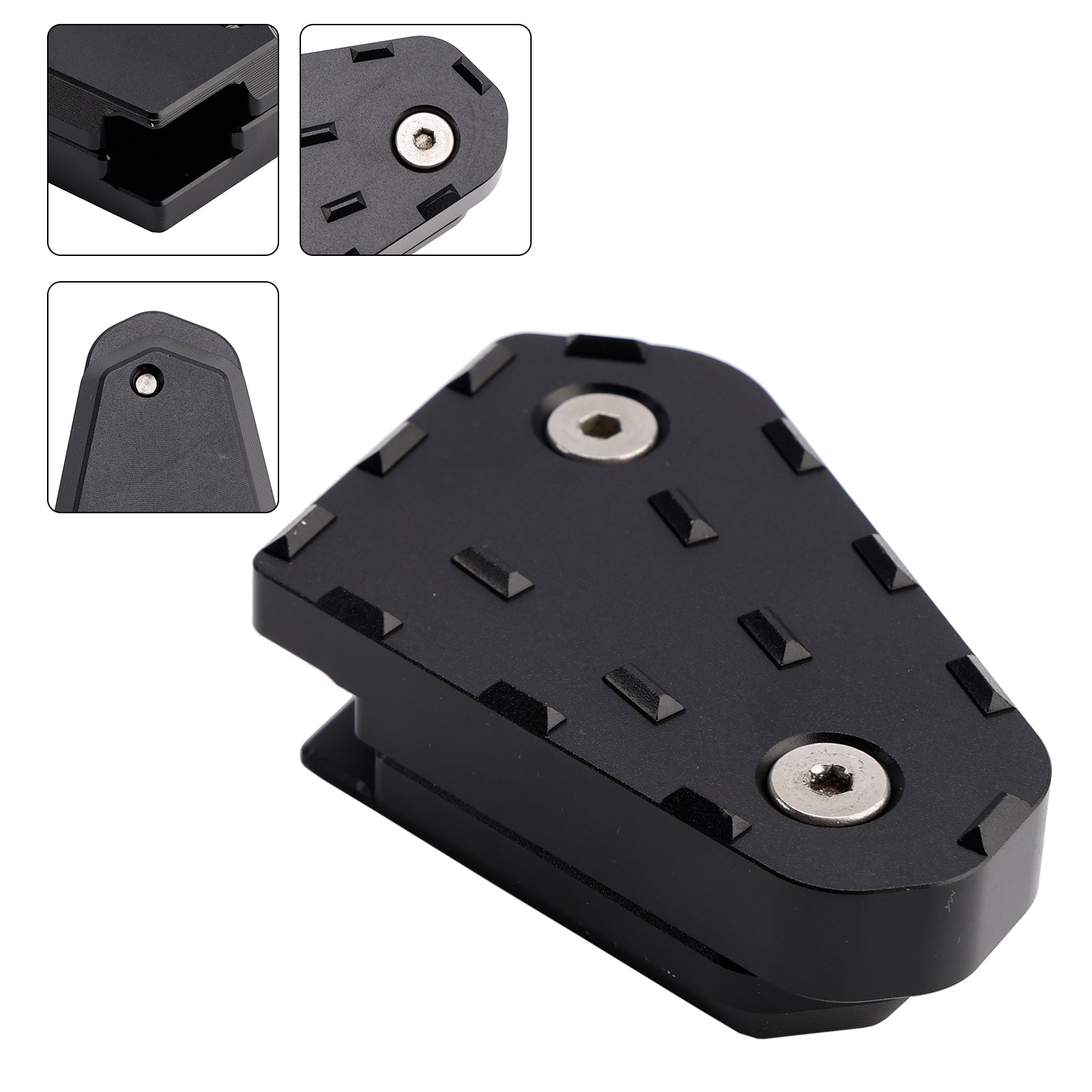 Multistrada 950 1200 1260 CNC Pédale de frein extension PEG PAD Silver